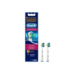 سری یدک مسواک برقی اورال بی مدل Floss Action تعداد 2 عددی