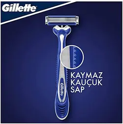 خودتراش مردانه ژیلت مدل Blue 3 Comfort بسته 8 عددی