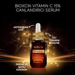 سرم احیا کننده پوست صورت بیوکسین Bioxcin حاوی ویتامین C حجم 30 میل