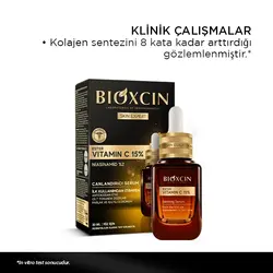 سرم احیا کننده پوست صورت بیوکسین Bioxcin حاوی ویتامین C حجم 30 میل