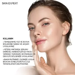 سرم احیا کننده پوست صورت بیوکسین Bioxcin حاوی ویتامین C حجم 30 میل