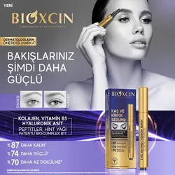 سرم تقویت کننده ابرو و مژه بیوکسین Bioxcin حاوی هیالورونیک اسید حجم ۳ میل