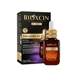 سرم سفت کننده و ضد چروک پوست صورت بیوکسین Bioxcin حاوی کلاژن ۵ درصد حجم ۳۰ میل