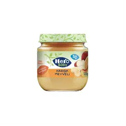 پوره مخلوط میوه های هرو بیبی Hero Baby حجم 125 گرم