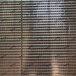 پرده کرکره فلزی آلومینیومی پرفراژ لوزی ۲۵ میلیمتری در ۵رنگ - دیجی پارکت