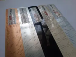 پرده کرکره فلزی آلومینیومی پرفراژ لوزی ۲۵ میلیمتری در ۵رنگ - دیجی پارکت