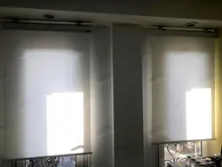 پرده شید ساده رنگ سفید