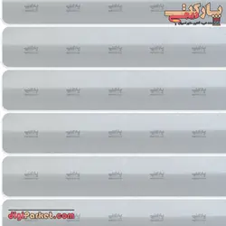 پرده کرکره فلزی طوسی تیره ساده   ۱۶ میلیمتری P91