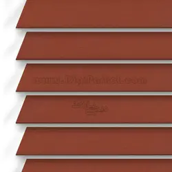 پرده کرکره چوبی قرمز رنگ ۲.۵ سانتیمتری کد 253 خوش سایه