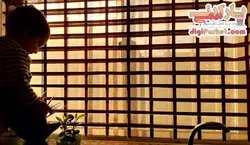 پرده زبرا اورسی خوش سایه در 6 رنگ