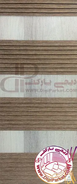 پرده زبرا خوش سایه کالیته 58 پلیسه طرح بامبو