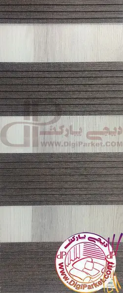 پرده زبرا خوش سایه کالیته 58 پلیسه طرح بامبو