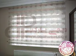 پرده زبرا گلدوزی خوش سایه کالیته 29-2 کد ZB 48022