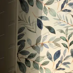 پرده شید رول چاپی طرح برگ 28