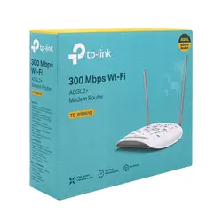 (گارانتی یکساله ایویز) TP-LINK TD_W8961N _Ver 4.0 300Mbps Wireless N ADSL2+ Modem Router مودم