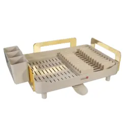 جاظرفی آبچکان یک طبقه کنتراست رنگ وانیل طلائی کد PP10