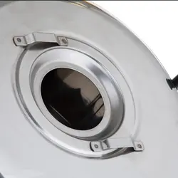 سماور گازی دنیای استیل نوری مدل gb50 گنجایش 50 لیتر