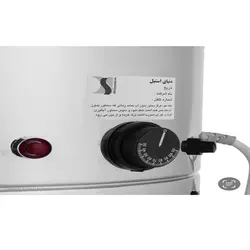 سماور برقی دنیای استیل نوری مدل BB50 full گنجایش 50 لیتر