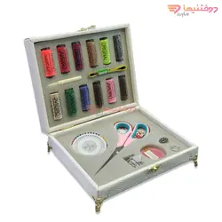 باکس خیاطی مدل چرمی - خرید باکس و جعبه خیاطی- دوختنیها