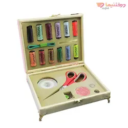 باکس خیاطی مدل چرمی - خرید باکس و جعبه خیاطی- دوختنیها