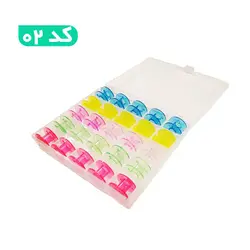 جعبه ماسوره 25 عددی چرخ خیاطی گلدوزی مدل 25-CO- خرید، مشخصات و قیمت - دوختنیها