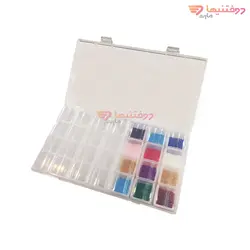 جعبه منجوق مدل 28 خانه 10 اینچ - خرید باکس منجوق بزرگ - دوختنیها