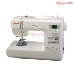 چرخ خیاطی گلدوزی ژانومه مدل 7000A - خرید چرخ خیاطی ژانومه - دوختنیها