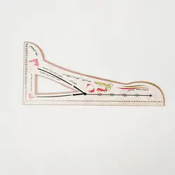 خط کش اشل خیاطی کوچک( گونیای خیاطی)- خرید، مشخصات و قیمت - دوختنیها