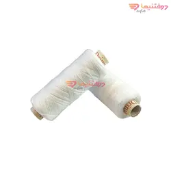 قرقره نخ پلی استر 500 دریما سفید - خرید قرقره نخ دریما- دوختنیها