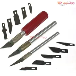 کاتر قلمی حرفه ای 13PC PRECISION - خرید کاتر قلمی - دوختنیها