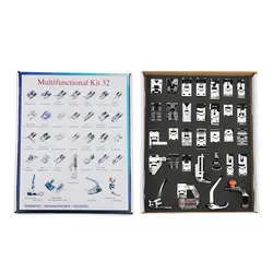 کیت 32 پارچه پایه چرخ خیاطی گلدوزی - خرید پایه چرخ خیاطی - دوختنیها