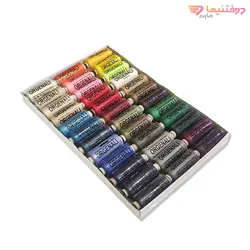 نخ خیاطی پلی استر قرقره 36 رنگ - خرید نخ خیاطی 24 رنگ - دوختنیها