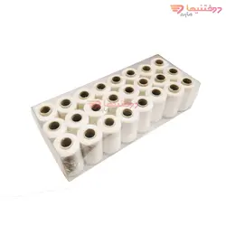 نخ قرقره سردوز ترویرا سفید و مشکی مدل JO-WB - خرید، مشخصات و قیمت - دوختنیها