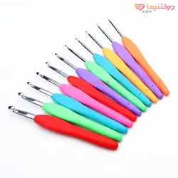 میله قلاب بافی Crochet hook - خرید میله قلاب بافی و بافتنی - دوختنیها