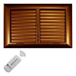 دریچه کولر ریموت دار سایز 20 در 60 سانتی متر