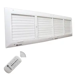 دریچه کولر ریموت دار سایز 20 در 90 سانتی متر