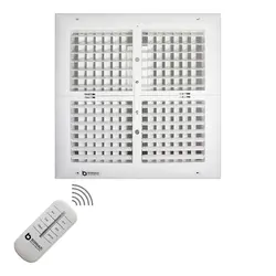 دریچه کولر ریموت دار سایز 50 در 50 سانتی متر