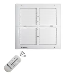 دریچه کولر ریموت دار سایز 60 در 60 سانتی متر