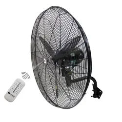 پنکه صنعتی دیواری ریموت دار سایز 75 رین فن