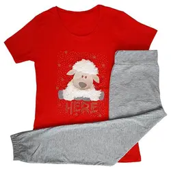 تیشرت شلوار آستین کوتاه بره یشیم