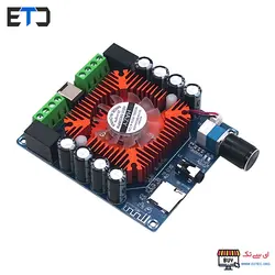 ماژول آمپلی فایر 50W*4 با فن TDA7388 مدل XH-A393