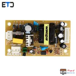 برد پاور سوئیچینگ تغذیه دی وی دی و رسیور مدل دوبل 12 و 5 ولت