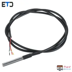 سنسور دما DS18B20 ضد آب با کابل