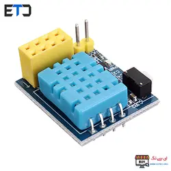 ماژول سنسور دما و رطوبت DHT11 با رابط ESP8266