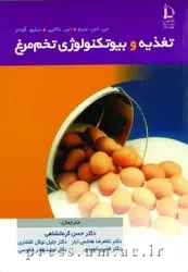 کتاب تغذیه و بیوتکنولوژی تخم مرغ از سیم جونگ / دانشگاه فردوسی مشهد