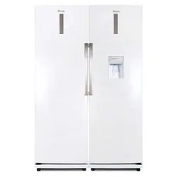 مشخصات یخچال فریزر دوقلو رنزو سفید 592DN-W