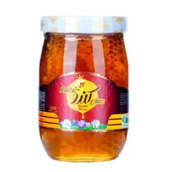 خرید عسل 1300 گرمی با موم