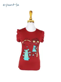 تاپ طرح عروسکی آستین فرشته کد ۶۰۱۵