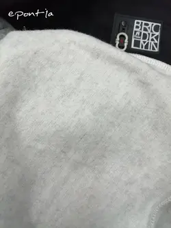 خرید بارانی ترگال با کلاه ملانژ  از اپونتیا