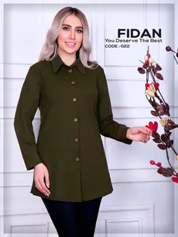 خرید شومیز زنانه مدل الینا دکمه‌ دار | اپونتیا